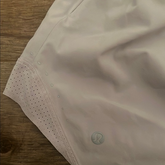 Light gray lululemon shorts - Picture 3 of 6